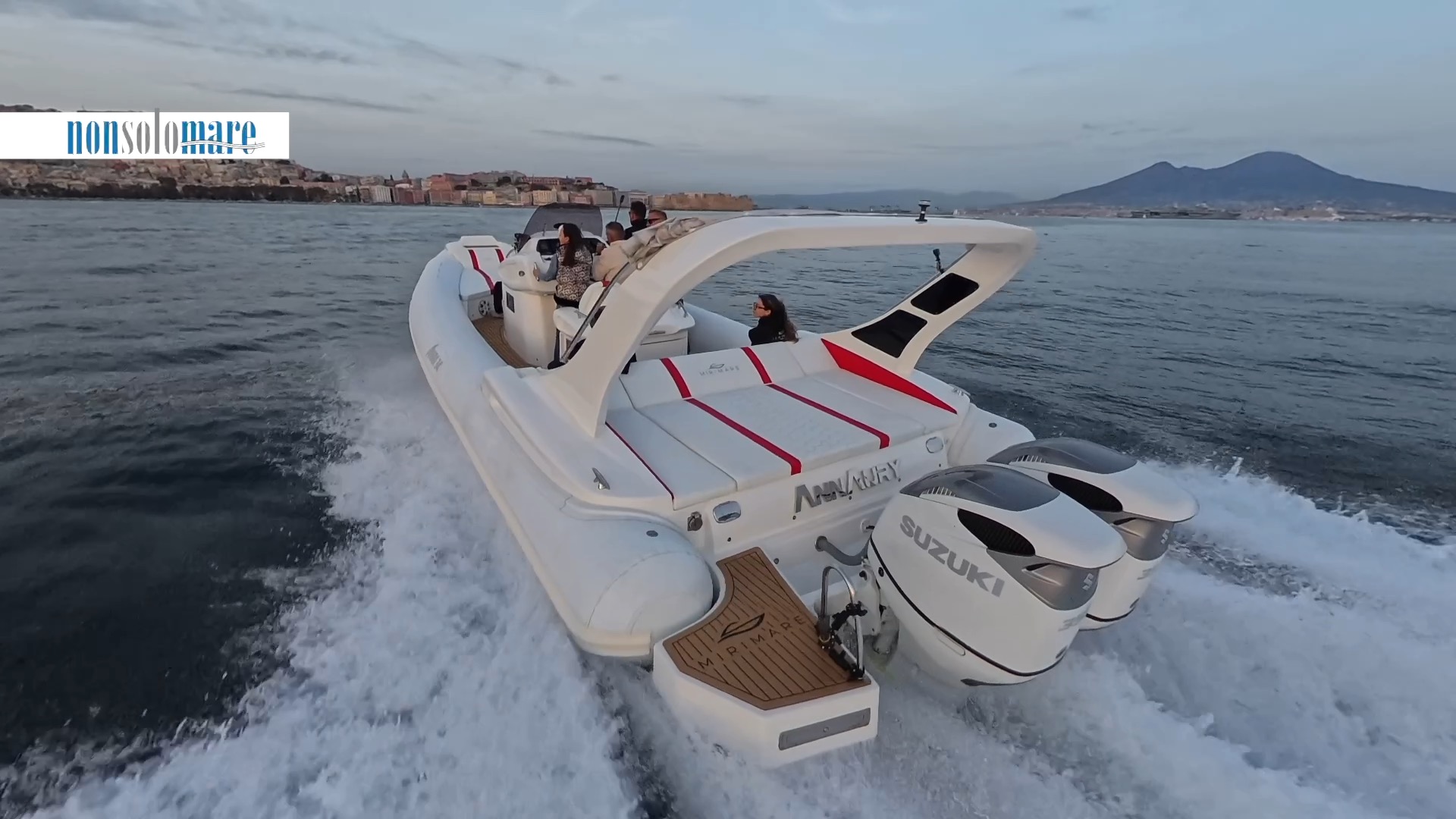 Tutti a bordo del Amira 34 di casa Mirimare