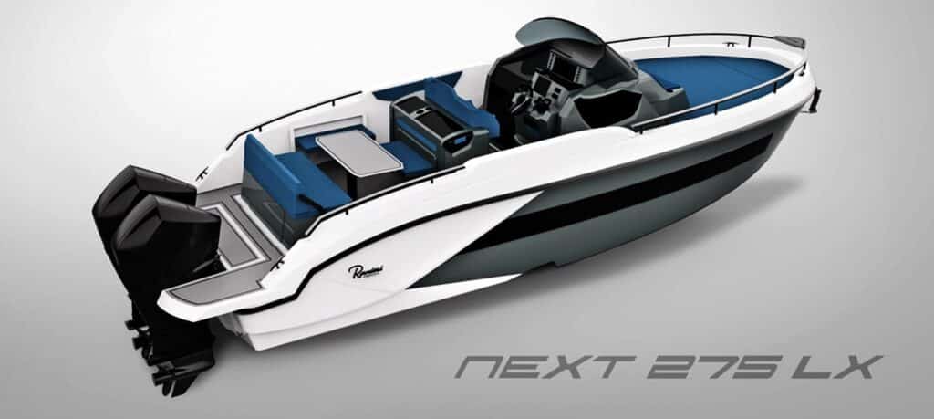 Ranieri International Next 275 LX powered Mercury V10 350cv “VS” Next 275 LX powered 2 Honda 150cv