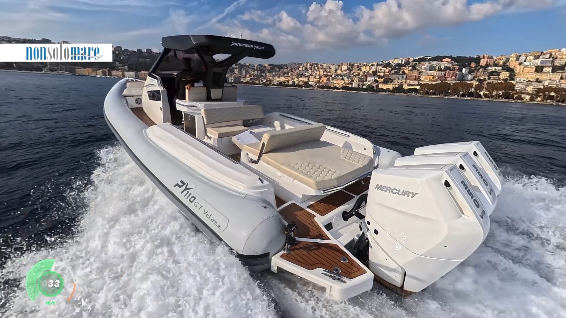 PY 110 GT “veloce” con Gianluca Biondi della Canottieri Napoli