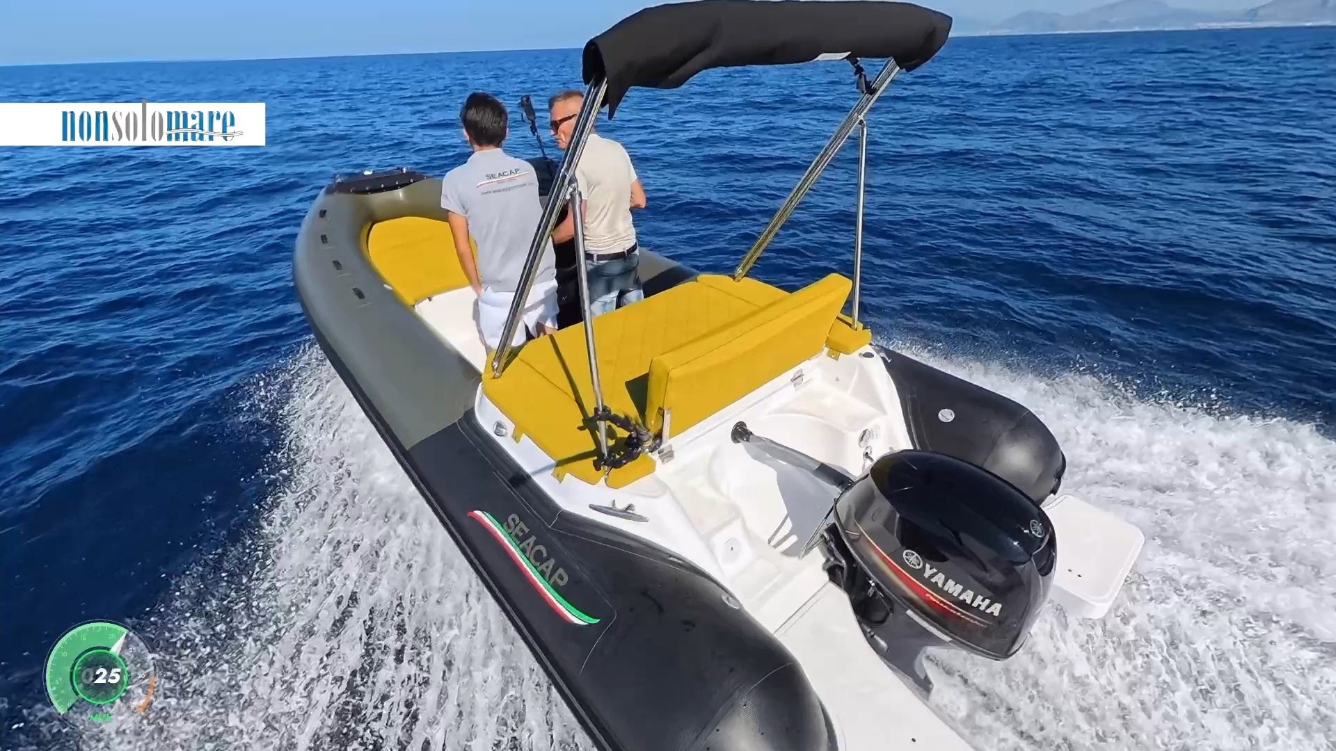 prova in mare SeaCap 6 metri con 40 cavalli “senza patente”
