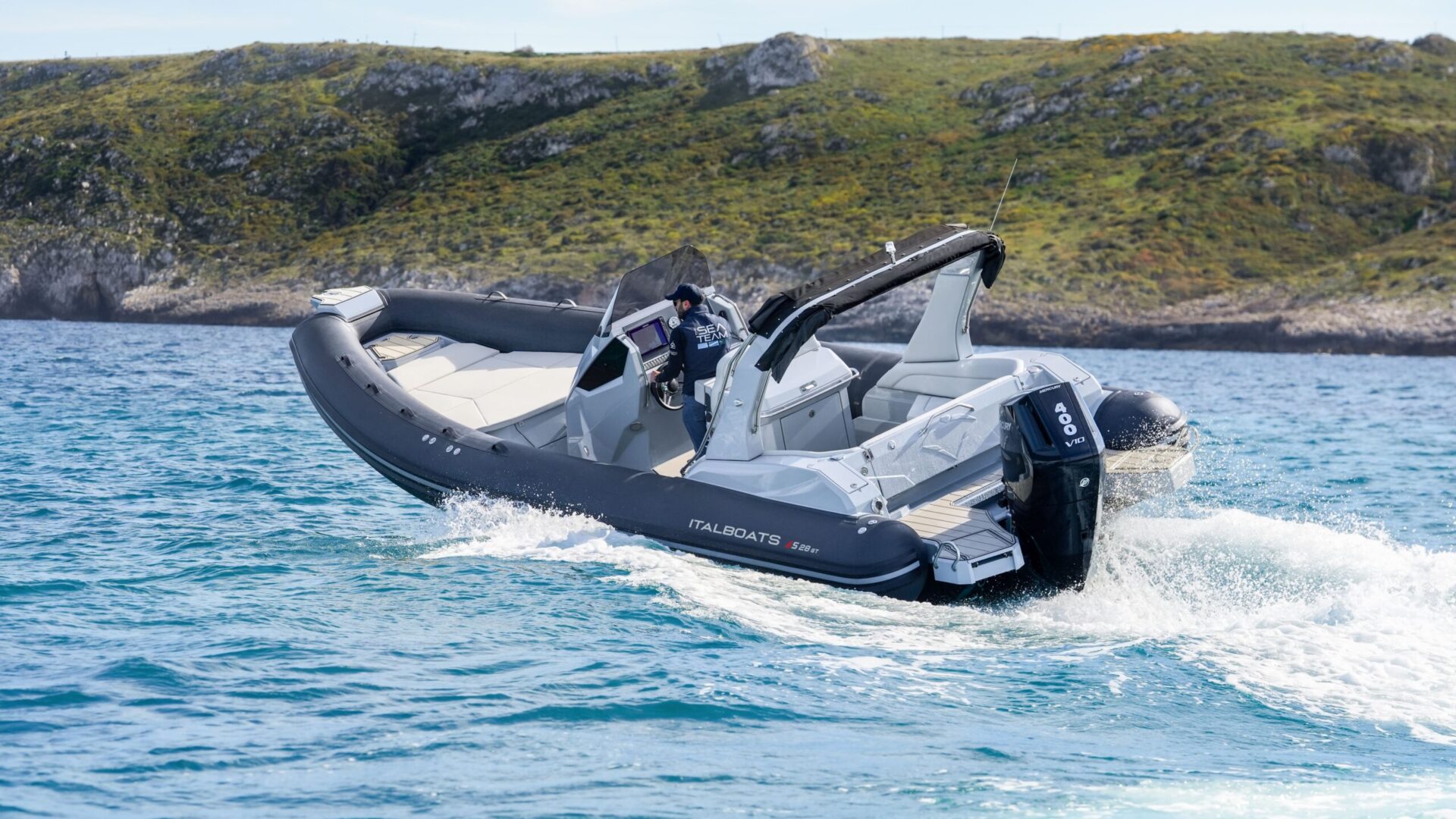 Italboats Stingher 28GT powered by Mercury V10 400cv “prova in mare”