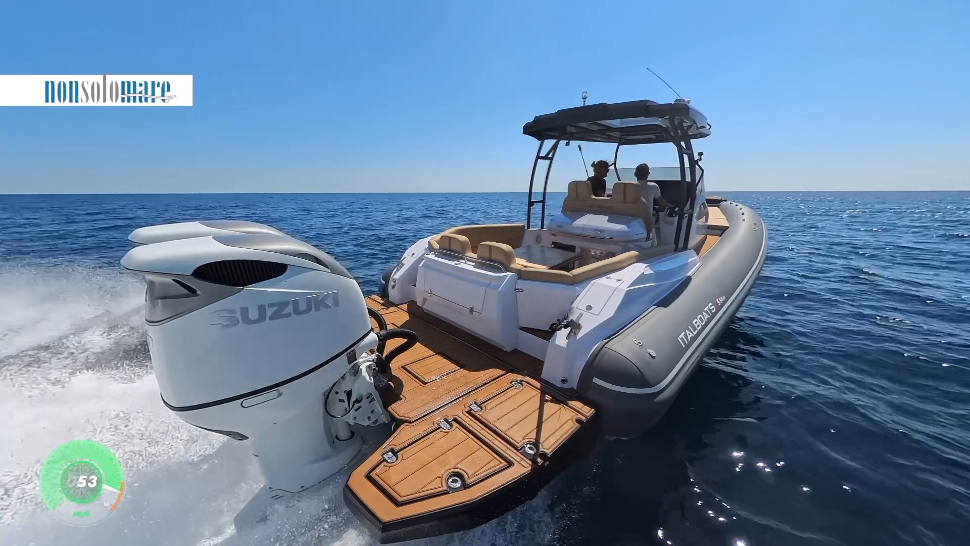 Italboats Stingher 34 GT motorizzato da Suzuki con 2 DF350